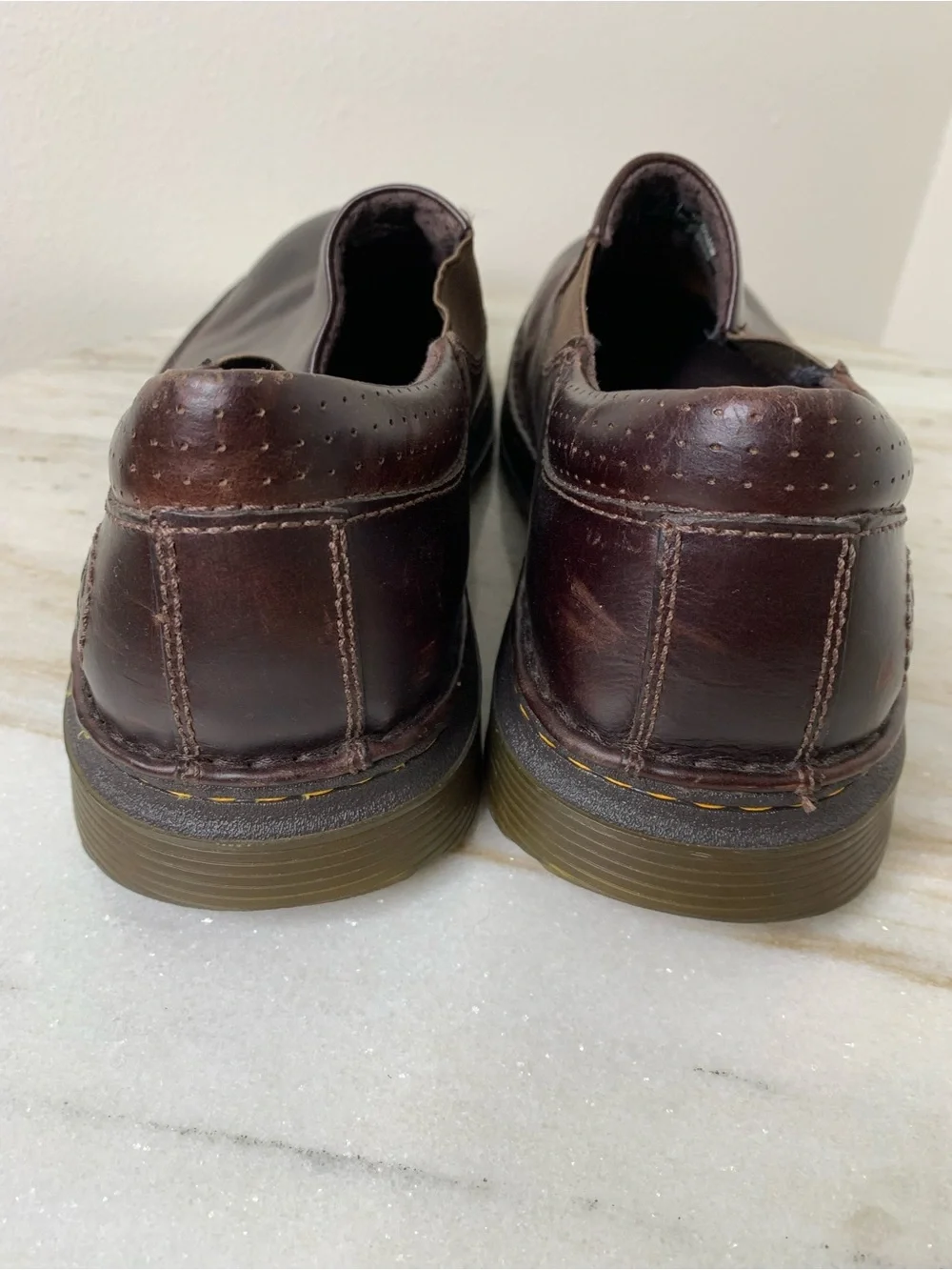 Dr. Martens loafer leather sz 12 men’s Brown “Orson” slip on